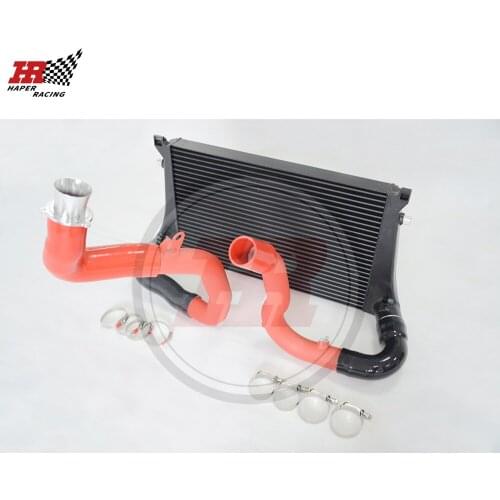 HP RACING 70mm Competition Intercooler For MK7 G TI Golf R VAG 1.8T 2.0T 8V A3 S3 Seat Leon 5F Cupra
