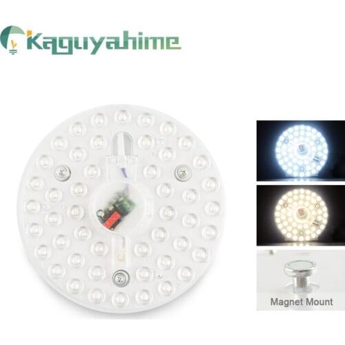 Kaguyahime Magnet LED Module Light Panel For Celling 220V 12W 18W 24W LED Circular Ceiling Spot Downlight Replace Tube Lamp Bulb