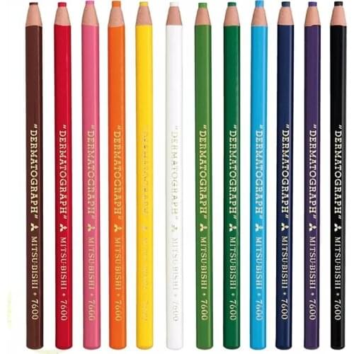 Microblading 12pcs/box lapis dermatografico Eyebrow Pencil Micropigmentation 7600 Pencil For Semi-permanent Eyebrow Makeup