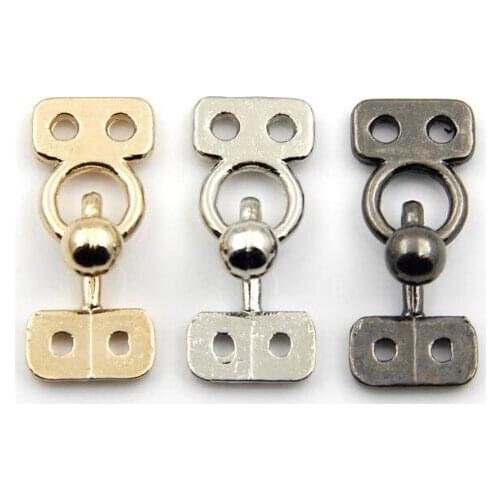 Good quality hook and eyes for craft collar hook Metal buttons sewing accessory,10pecs/lot