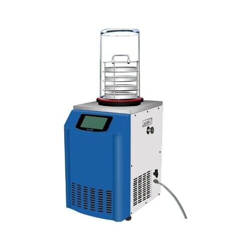 0.12 Square meters standing type Cheap Vacuum Mini Laboratory Biological Freeze Dryer for sale