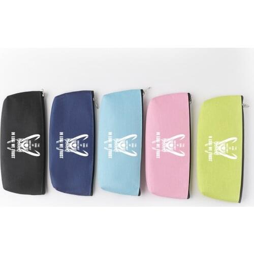 LOKI Horan Oxford Cloth Pencil Case Office Student Pencilcase Cute Canvas Pencil Bag School Supplies Pen Box