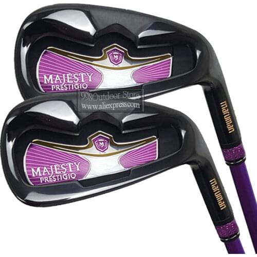 New Irons Set Maruman Majesty Prestigio 9 Golf Irons 5-9 P A S Golf Clubs Graphite Shaft L Shaft and Headcov Free Shipping