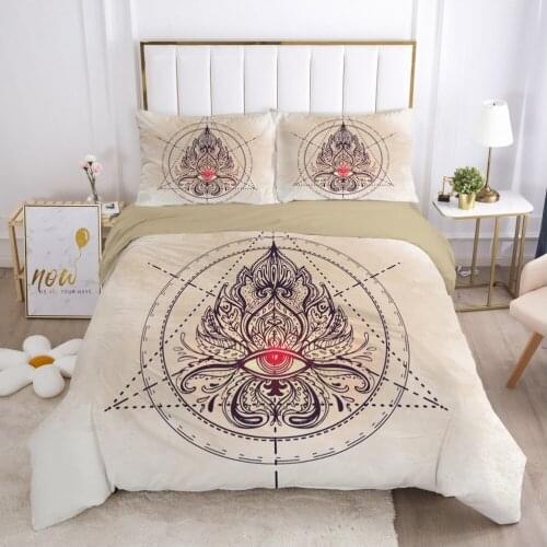 3D Bohemian Duvet Cover Set Bedding Sets Quilt Covers Pillowcases Comforther Cases King Single Double Size Bed Linen