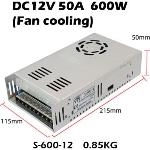 Transform AC220V into DC12V Display Switch Power Supply 150W-600W Waterproof DC Motors Switching Mode Power Supply Free Shipping