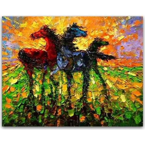 Hand painted oil painting Home decoration painting high quality Modern art painting pictures DM15061820