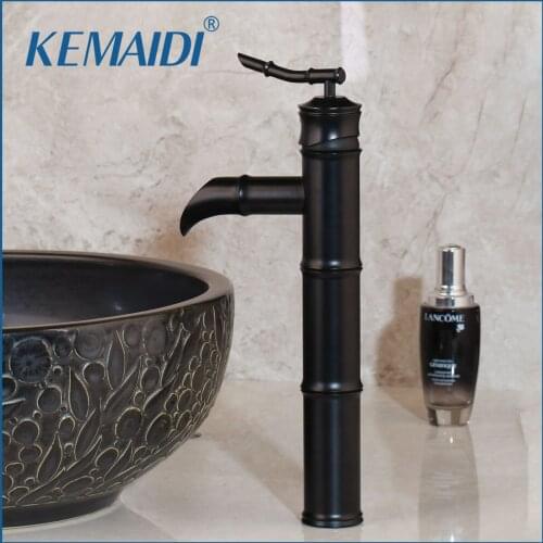 KEMAIDI Torneira Black Bathroom Faucet Stainless Steel Basin Mixer Torneira Para Banheiro Tap Bathroom Sink Basin Mixer Tap