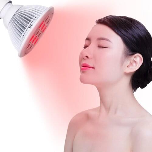 New medical beauty lamp Pain Relief 660nm 850nm 24W E27 Red LED Therapy Light Bloom Booster LED Plant Grow Lights