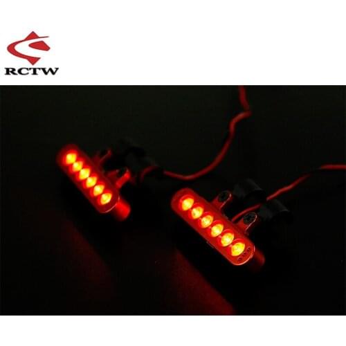 CNC alloy Rear Light Bumper Base Rear Light Tail Lights for 1/5 losi 5ive-t rovan lt king motor x2 rc car parts