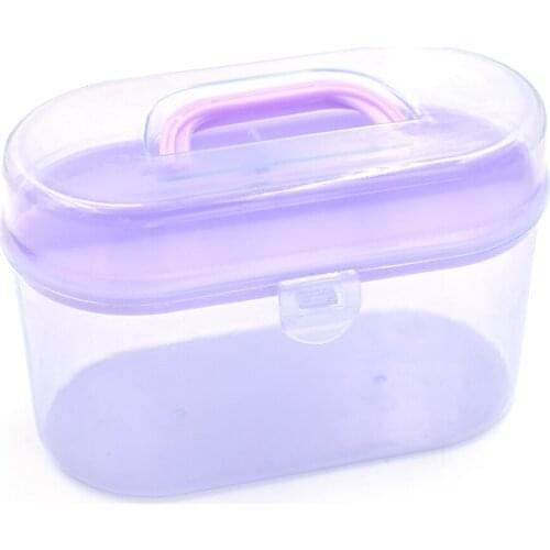 1PCS/LOT. Acrylic box. Sewing kit. Storage supplies. Needle collector.storage Button packaging