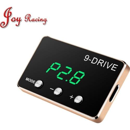 9-Mode Throttle Controller Improve Vehicle Speed Racing Accelerator Potent pedal Booster Electronic Throttle Controller