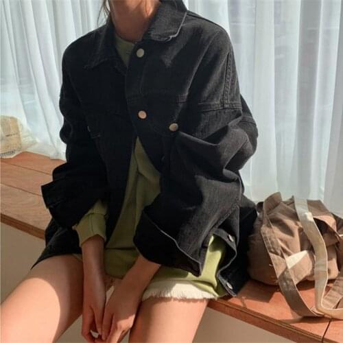 BGTEEVER Womens Denim Jackets