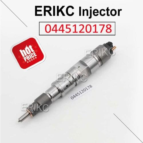 ERIKC 0 445 120 178 Original Common Rail Injection Nozzle 0445120178 Oil Auto Engine Injector Spray 0445 120 178 for Bosch JAMZ