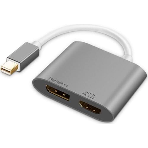 4K Mini DP to HDMI VGA DVI Displayport cable adapter converter for Macbook pro air mini and more