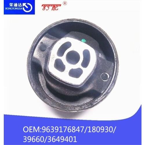 Engine hanging glue 9639176847 180930 180921 For Citroen For Peugeot 307 406 308 Engine bracket inch sleeve