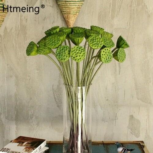 Htmeing 3pcs PU Real Touch Lotus Pads Floating Scenery for Pool Decoration Aquarium Fish Pond Water Decorative