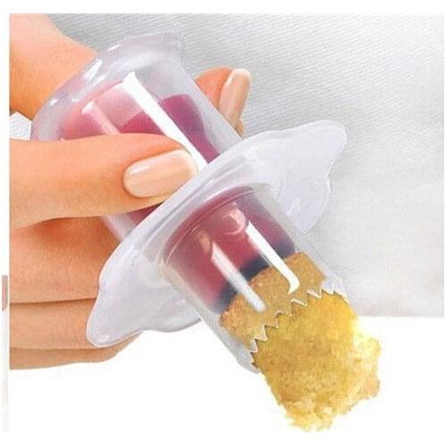 Kitchen accessories Cupcake Cake Core Remover Plunger Cake Corer Filler Decoration Kit Set