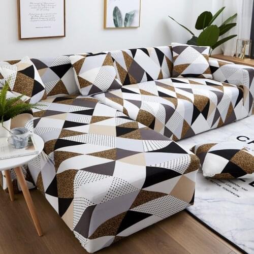 L-Style Sofa Covers All-Inclusive Stretch Couch Case Corner Sofa Covers for Living Room L Shape Chaise Longue Need Buy 2pieces