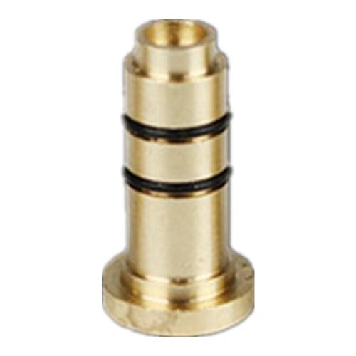 Brass Copper Gas Nozzle Adapter For Dunhill Dress/Rollagas Lighter Reusable Inflatable Head With Anti Gas Leak Rubber O-Ring