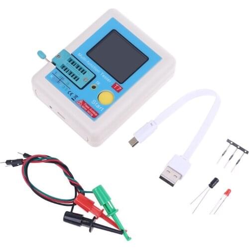 LCR-T7 High Speed Transistor Tester Full Screen Graphic Display Multi-function