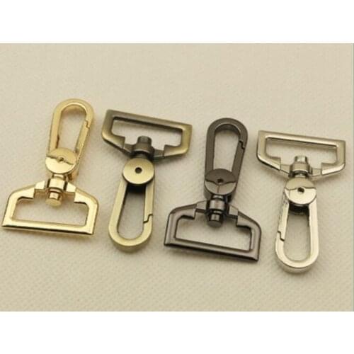 10 pcs/lot) Bags Handbag Hardware Accessories Metal Spring Open Bag Hook Belt Buckle