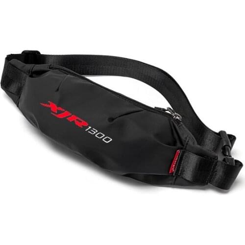 For Yamaha XJR 1300 LOGO Men Waist Pack Belt Hip Bum Slant back bag Chest Bag Male Motorcycle Riding Antitheft Purse