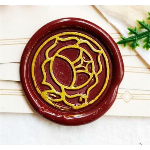 UTENA ROSE SIGNET Wax Seal Stamp / Wedding Party / Birthday Invitation Stamp / Letter Envelope Seal / Wax Stamp & Stick Set