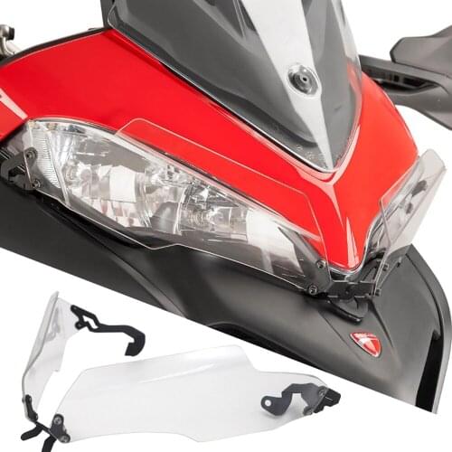 Headlight Protector For DUCATI MULTISTRADA 950 1200 1260 2015-2020 Guard Lense Cover Fit Motorcycle Accessorie