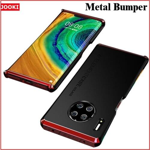 Luxury Metal Hybrid Armor Shockproof Case forHuawei Mate30 Aluminium Frame 3D Protective Cover forHuawei Mate30 Pro Bumper Case