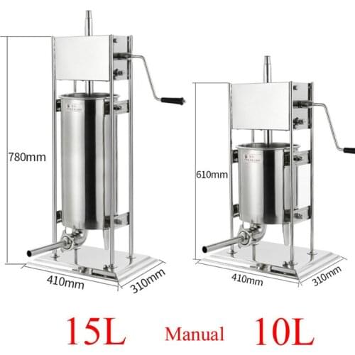 Manual electric filling machine for meat filling domestic and commercial enema machine
