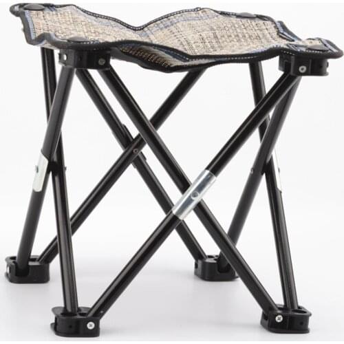 Folding Stool Chair Lightweight Travel Stool Portable Outdoor Camping Hiking Fishing Chair with Carry Bag