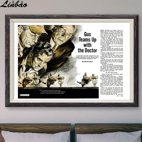 V070 1951 Ticklish Diagnosis! Vintage Classic Movie Custom Silk Poster Home Deco Wall Art Christmas Gift