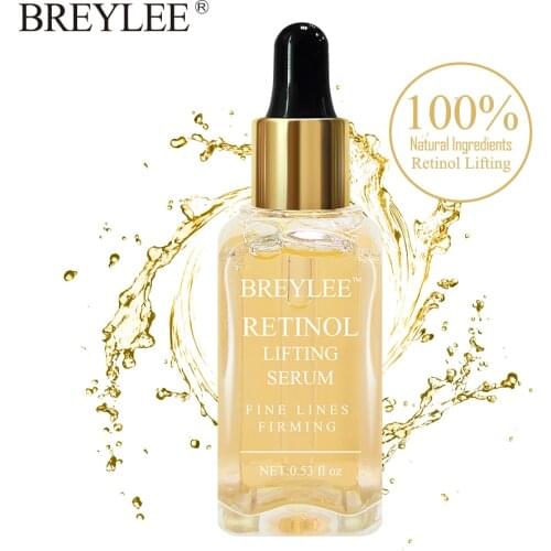 BREYLEE Retinol Lifting Firming Serum Face Collagen Essence Remove Wrinkle Anti Aging Facial Fade Fine Lines Repairing Skin Care