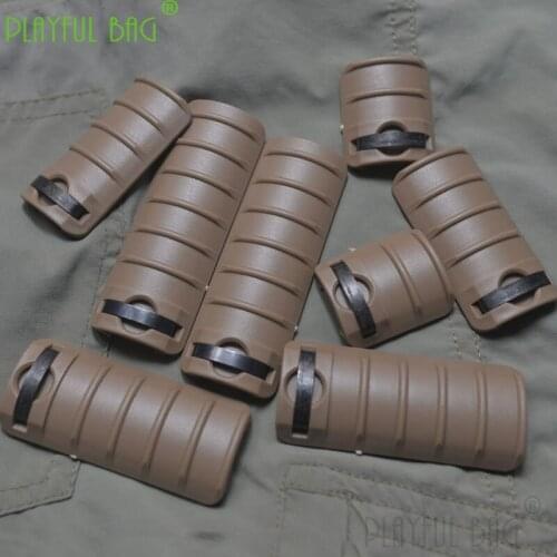 Outdoor sports fun toys 20mm guide rail protective wood chip KAC protective wood chip gel ball gun accessories id39