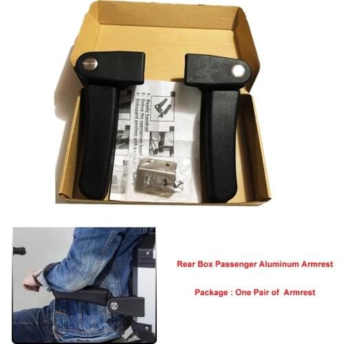Motorcycle Rear Box Passenger Aluminum Armrest fits For BMW R1200GS F800GS Adventure S1000XR R1250GS GSA F750GS F850GS R1200GSA
