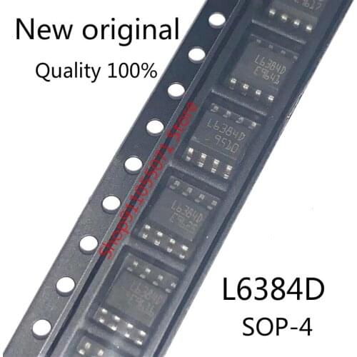 10PCS/LOT L6384D SOP-8 L6384 Bridge Driver-External Switch SOP8
