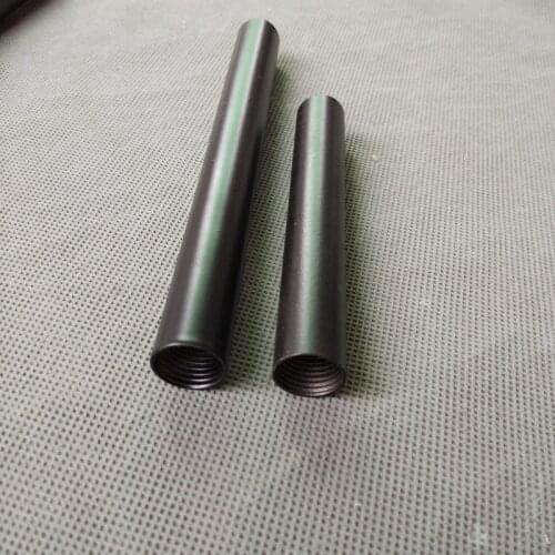 2pieces/lot dia. 16mm female thread+painted black metal hollow tube with M14 inner thread for floor lamp Lighting accessories