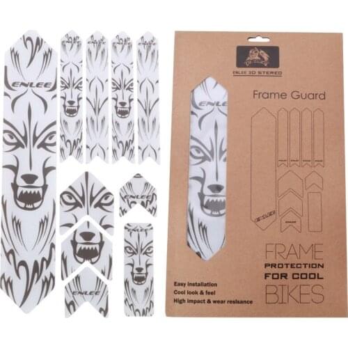 3D Bicycle Stickers Bike DIY Personality Graffiti StickerThree-dimensional Protection Stickers Innovative Repair Cover Scratch