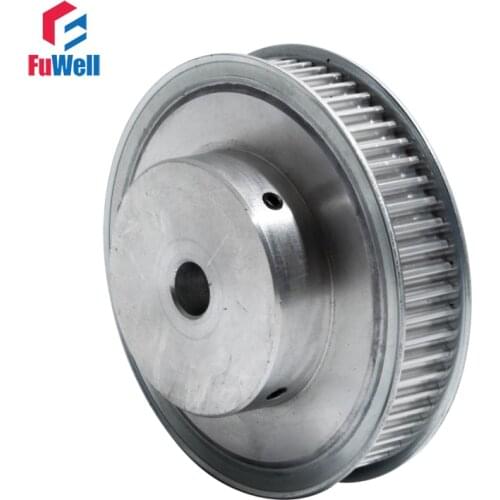 5M-45T HTD Timing Pulley 16mm Belt Width Gear Belt Pulley 8/10/12/14/15/19/20mm Bore Aluminum Alloy 45Teeth Transmission Pulley