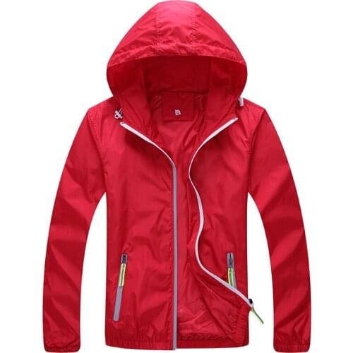 B 2019 Plus Size XS-7XL Spring Autumn Bomber Windbreaker Jacket Men Casual Slim Hooded Coat Thin Zipper Outwear Jacket