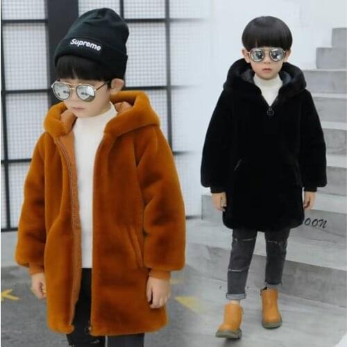 2019 Winter Parkas Kids Autumn Thick Coats Baby Boys Clothes Children Hooded Outerwear Age For Boys 3 4 5 6 7 8 9 10 11 12 Year
