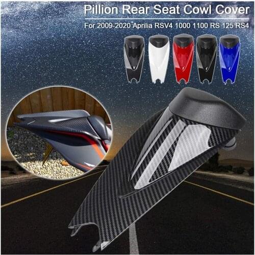 For 2009-2020 Aprilia RSV4 1000 Seat Cowl Rear Pillion Passenger Hard Seat Cover Hump Fairing Set 2012 2014 2016 2018 2019 2020