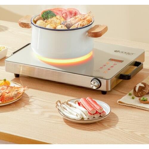 Household 3000W high-power stir-fry 3500W commercial ceramic dual-control mode induction cooker J05