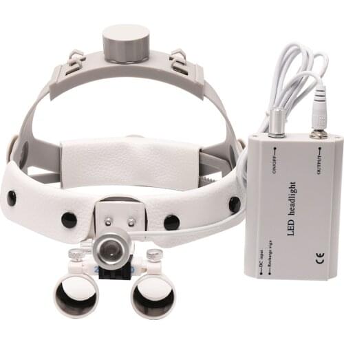 Top sell 3.5X dental loupes with surgical led headlight dental surgical loupe