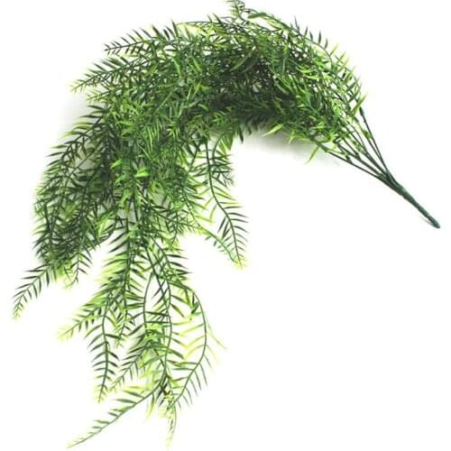 Fake Leaf plant 90cm Artificial Plants Long Flower Vine Wall Hanging Rattan Grass For Home garden Wedding decor plant fake grass