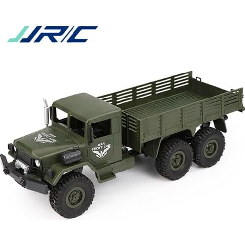 JJRC Q63 Remote Control Car 1/16 2.4G 6WD Off-Road Military Truck Crawler RC Car Brush Motor Remote Control Cars Toys vs Q61