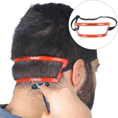 Neck Shape Trim Ruler Men Beard Shaping Template Hair Styling Tool Neck Back Shape Neck Trimming Ruler