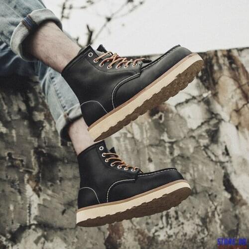 MAIERNISI Men's Motorcycle Boots