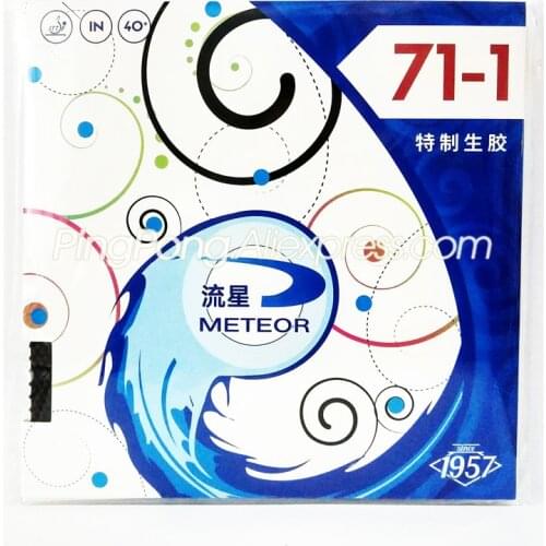METEOR 71-1 / 71-2 Table Tennis Rubber Pips-out (Special) Ping Pong Sponge Pips Out Topsheet
