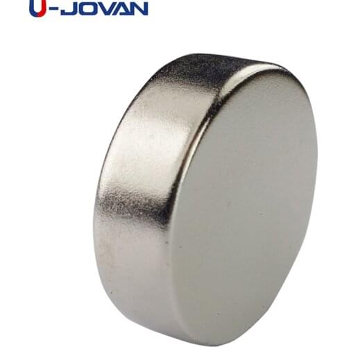U-JOVAN 5pcs 30 x 10 mm N35 Powerful Super Strong 30mm x 10mm Disc Permanent Magnets Round Rare Earth Neodymium Magnet